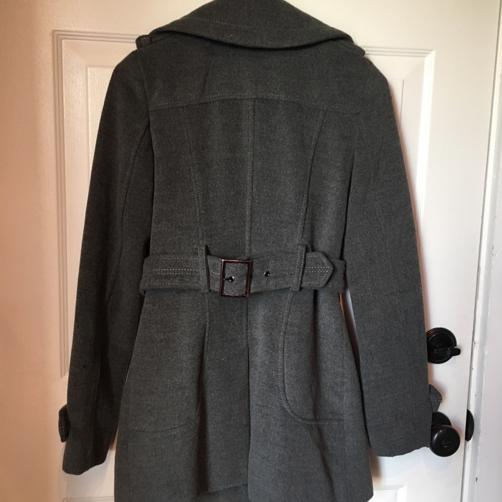 BCBGMAXAZRIA “Finn” Peacoat in Charcoal Gray🌟EUC - Picture 11 of 16